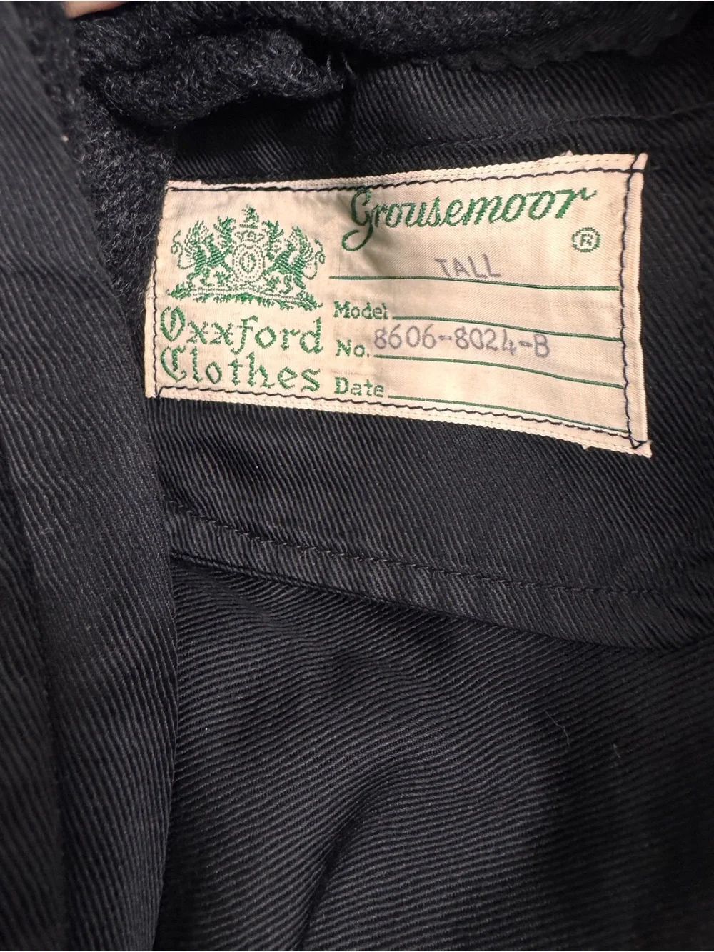 Vintage 70s Oxxford Clothes Suit Gray Wool Patch Pockets Marshall Field 2pc 43 T